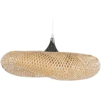 Beliani Boyne 3-flg. 80 cm Holz/Hellbraun
