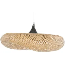 Beliani Boyne 3-flg. 80 cm Holz/Hellbraun