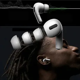 Tech Protect Ohrhörer-Ohrstöpsel, Tech-Protect Ear Tips 3er-Pack für AirPods Pro 3, Weiß