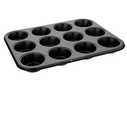 Gastro Vogue antihaftbeschichtete Muffinform 12 Muffins | Mindestbestellmenge 4 Stück