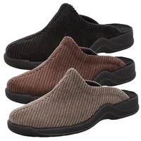 ROHDE Herren Hausschuhe Pantoffeln Cord Vaasa-H 2740, Größe:44 EU,