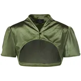 Madeleine Bolerojacke mit Stehkragen in khaki | Gr.: 40