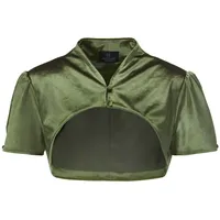 Madeleine Bolerojacke mit Stehkragen in khaki | Gr.: 40