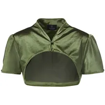 Madeleine Bolerojacke mit Stehkragen in khaki | Gr.: 40