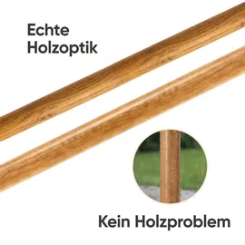Sekey Sonnenschirm 300 x 200 cm Holzoptik