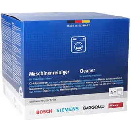 Bosch Reiniger, Vorteilspack: 4x Waschmaschinenreiniger
