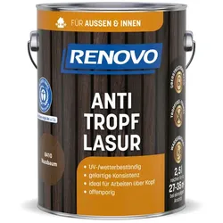 RENOVO Lasur »8410«, 2,5 L, nussbaum - braun