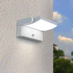 Außenwandleuchte Angle 26,5W schwenkbar mit Bewegungsmelder - Lichtfarbe: 4000K ...