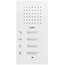 Gira 125070 Wohnungsstation Aufputz System 70 reinweiß