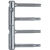 Sfs Holz-Türband 3-DIM zweiteilig, 15 mm, ø Standard/Bolzen lang