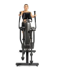 Atletica Omni-STRIDE | 3-in-1 Kombination Crosstrainer I Stepper I Air Walker I Hochleistungsgerät für intensive Workouts