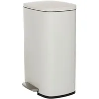 HJH Office Mid.you Abfallsammler, Beige, Kunststoff, 50 L, 30x64x42.5