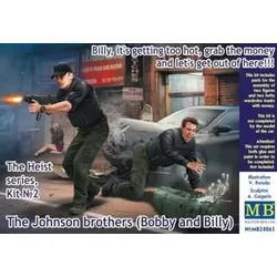 MASTER BOX LTD. MB24065 1:24 The Heist series, Kit#2. The Johnson brothers (Bobby and Billy)