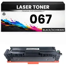 3dplady Kompatibel zu Canon 067 Schwarz