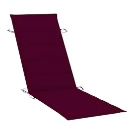 vidaXL Sonnenliegen 2 Stk. mit Tisch und Auflagen Massivholz Akazie