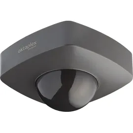 oktaplex motion Oktaplex Präsenzmelder Außen Anthrazit Bewegungsmelder IP65 230V
