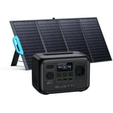 BLUETTI Stromerzeuger AC2A 204Wh/300W Tragbarer Solar Generator mit PV120 Solarpanel, 0,30 in kW, (für Camping, Wandern, Hausgebrauch, App-Fernsteuerung, USB-C 100W), 600W Power Lifting/ LiFePO4 Batterie