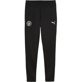 Puma Manchester City Pockets Jogginghose Schwarz 128