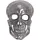 Wohnling Wohnling, Wanddeko, Totenkopf