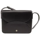 Dudu Umhängetasche Leder 21 cm schwarz