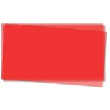NEU Transparentpapier Extrastark 115g/qm, 50 x 61 cm, 10 Bogen, Rubinrot
