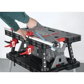 KETER Arbeitstisch-Werkbank, faltbar - Schwarz