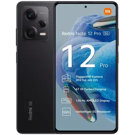 Xiaomi Redmi Note 12 Pro 5G 8 GB RAM 256 GB midnight black