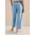 Cecil Stoffhose High Waist Blau XXL