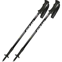 Fizan Trek Trekkingstöcke SCHWARZ 140 CM