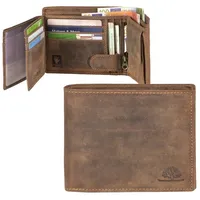 GREENBURRY Vintage Geldbörse Herren braun