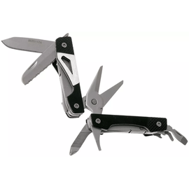 Gerber Multifunktionswerkzeug mit Schere, 8 Funktionen, Splice Pocket Tool, Aluminium/Edelstahl, Schwarz, 31-000013