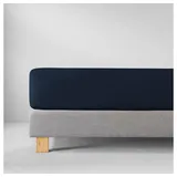 Estella Spannbettlaken Feinjersey 90 x 190 - 100 x 200 cm indigo