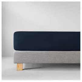 Estella Spannbettlaken Feinjersey 90 x 190 - 100 x 200 cm indigo