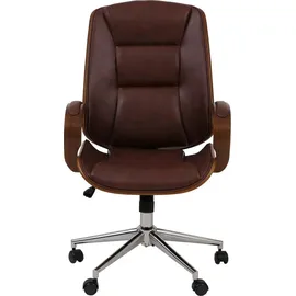 Mendler HWC-O83 Kunstleder Rotbraun