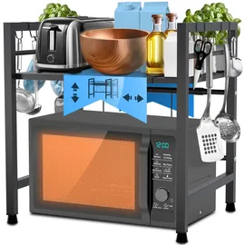 CLP Küchenregal Marana 40,5 x 48 x 36 cm Schwarz