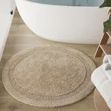 Wecon Home Badteppich Knut, 80 cm rund, beige