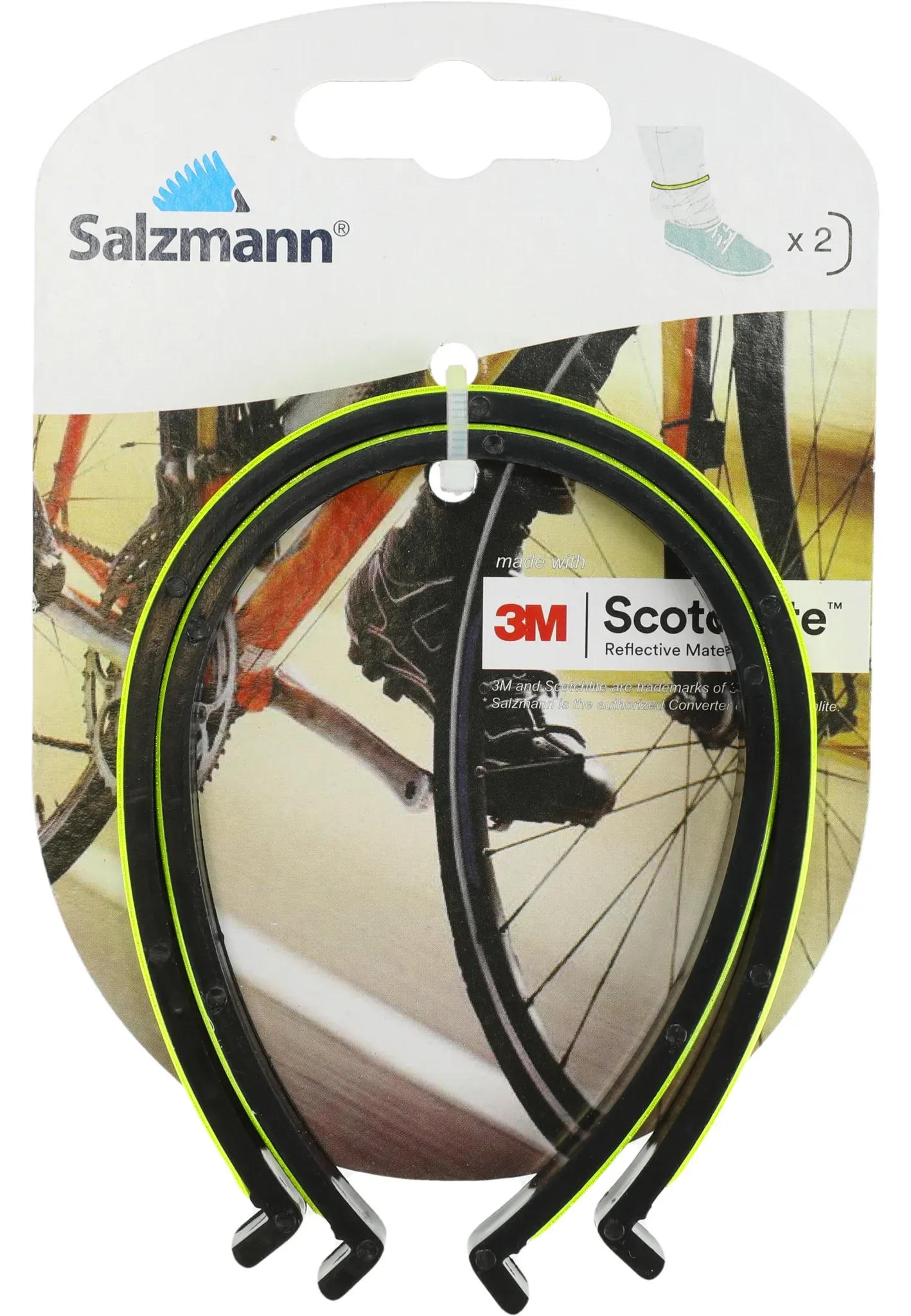 Reflective Pant Clip (Salzmann) SAFETY YELLOW 
