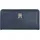 Tommy Hilfiger Monotype Large Slim Geldbörse Damen blau