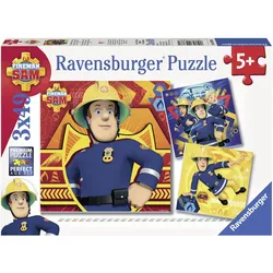 Puzzle RAVENSBURGER "Bei Gefahr Sam rufen", bunt, Puzzles, KinderB:21cm H:21cm, Pappe, Motiv, Made in Europe, B:21cm H:21cm