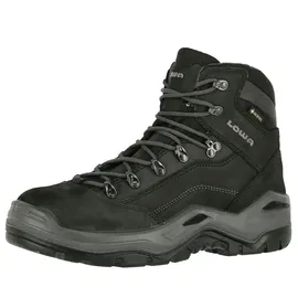 ELTEN Sicherheitsstiefel Renegade Work GTX® grey MID Gr.39 schwarz/schwarz Leder/Text.