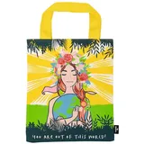 Moses moses. VERLAG 63512 Basically it's magic Büchertasche Flowers,