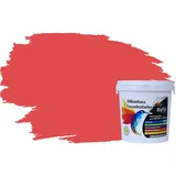 RyFo Colors Silikonharz Fassadenfarbe Lotuseffekt Trend Wassermelone 1l - bunte Fassadenfarbe, weitere Rot Farbtöne und Größen erhältlich, Deckkraft Klasse 1