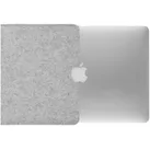 CoverKingz Laptoptasche Hülle für Apple MacBook Pro 16" (M1/M2) Handmade Filz Tasche Case, 100% Schurwolle, Made in Germany grau