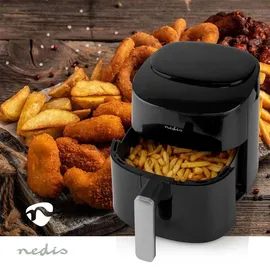 Nedis KAAF160 Heißluftfritteuse schwarz