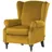 Sofa.de Ohrensessel Cozy Flachgewebe 83 x 102 x 87 cm Gelb