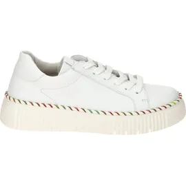 Gabor Plateau Schnürschuhe in Weiß 40 EU - Gr.:
