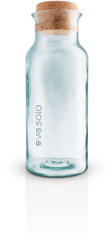 Glaskaraffe 1 l Recyclingglas