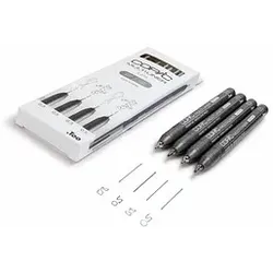 COPIC® Multiliner Fineliner farbsortiert 0.3 + 0.5 mm, 4 St.