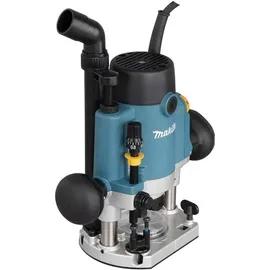 Makita Oberfräse 1.100 W inkl. D-53556 12-teiligem Fräser-Set im MAKPAC