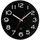 TFA Funk-Wanduhr 60.3509 schwarz